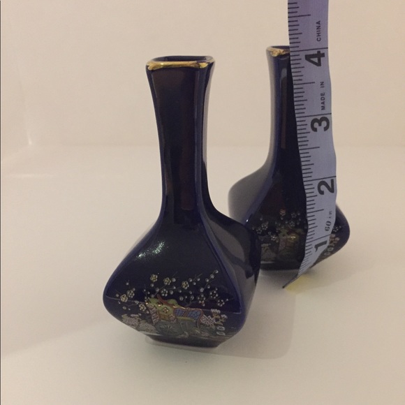 2 New blue cobalt vases - Picture 2 of 3